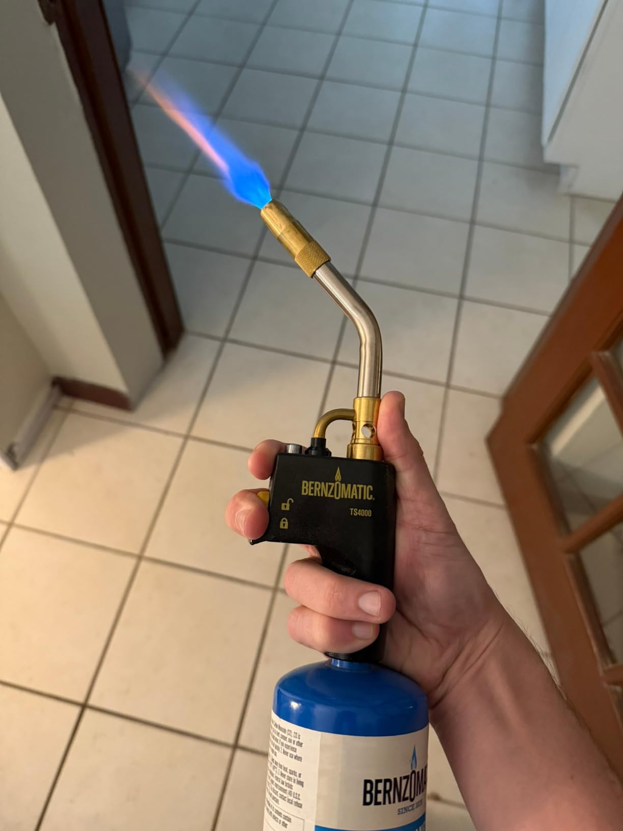 Bernzomatic TS4000 Trigger Start Torch 361524 (TS4000 Torch + 3 Pack Map Pro Gas) customer photo 1
