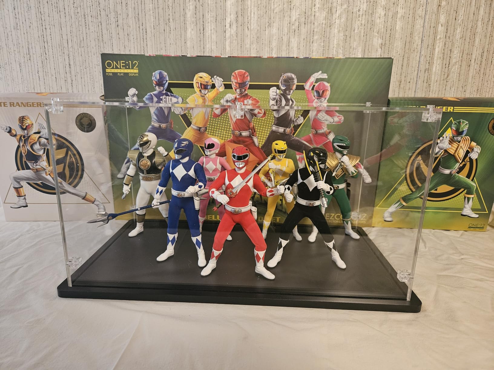 Acrylic Display Case 8x8x12 inch - 3mm Thick Acrylic Display Box with Black Wooden Base, Assemble Dustproof Showcase Clear Display Case for Collectibles Figures Lego Helmet Doll Toys Models customer photo 1