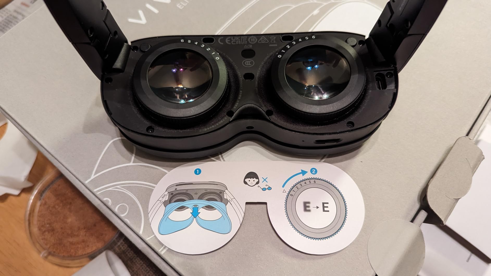 HTC Vive XR Elite Virtual Reality Headset + Controllers customer photo 1