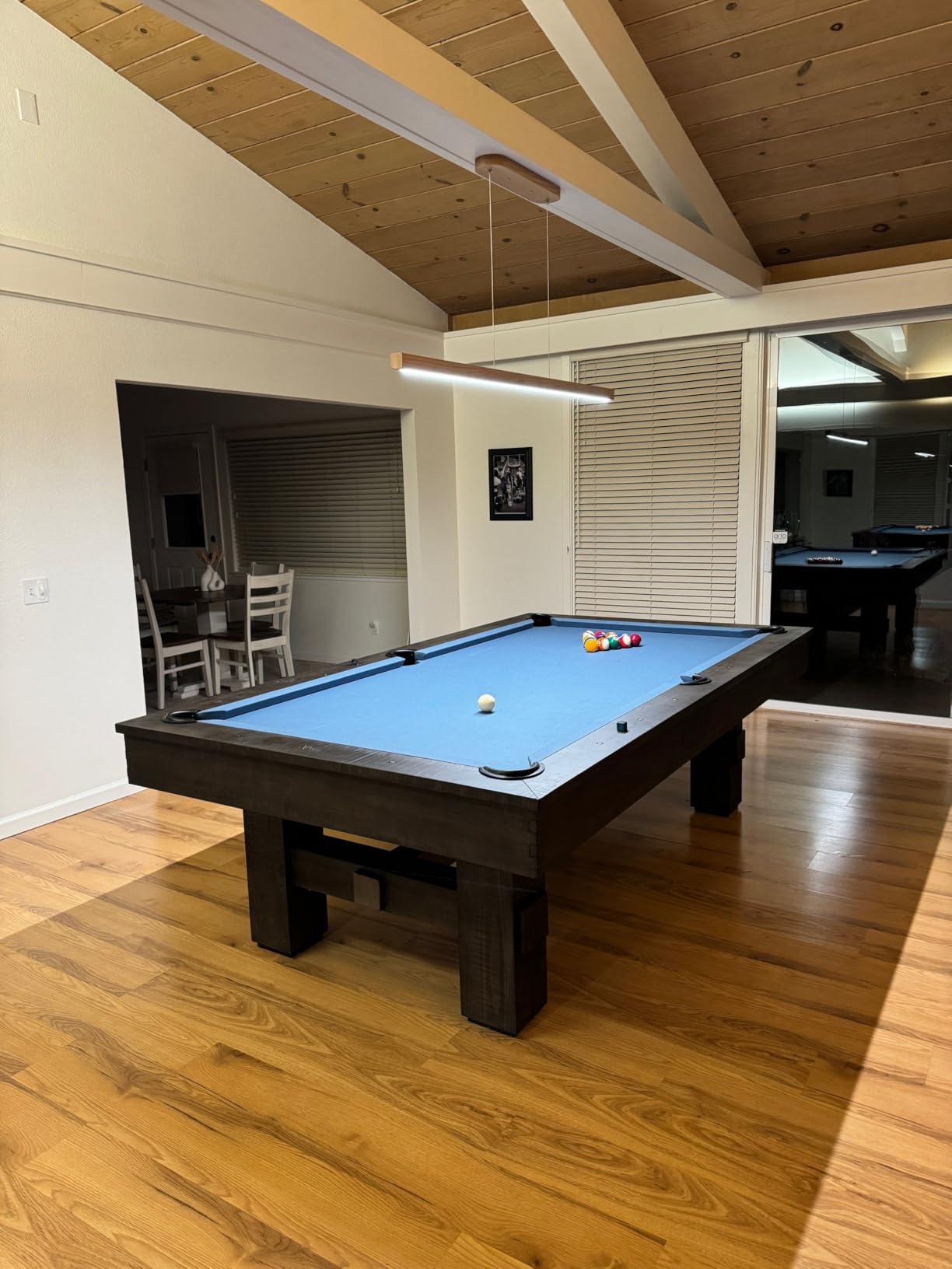 Nixon Billiards - Kemp Slate Billiard Pool Table - Grayson Gray/Weathered Slate - 7ft and 8ft customer photo 1