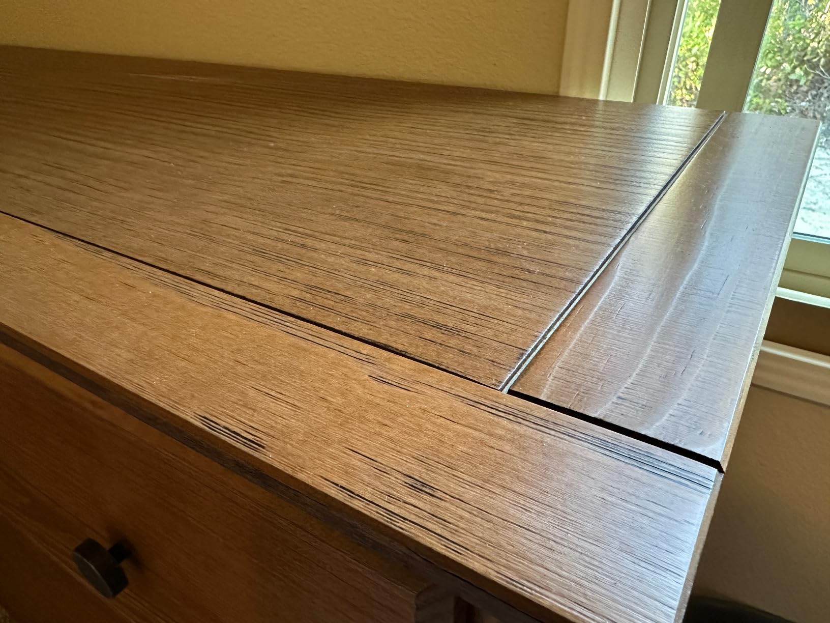 Grain Wood Furniture Greenport 6-Drawer Bedroom Dresser, Solid Wood with a Brushed Walnut Finish customer photo 1