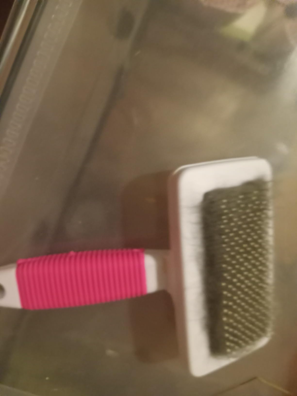VCZONE Small Animal Grooming Set: Pet Nail Clipper & File, Flea Comb, Shampoo Brush, Shedding Slicker Brush, Massage Glove, Cleaning Comb (Blue) customer photo 1