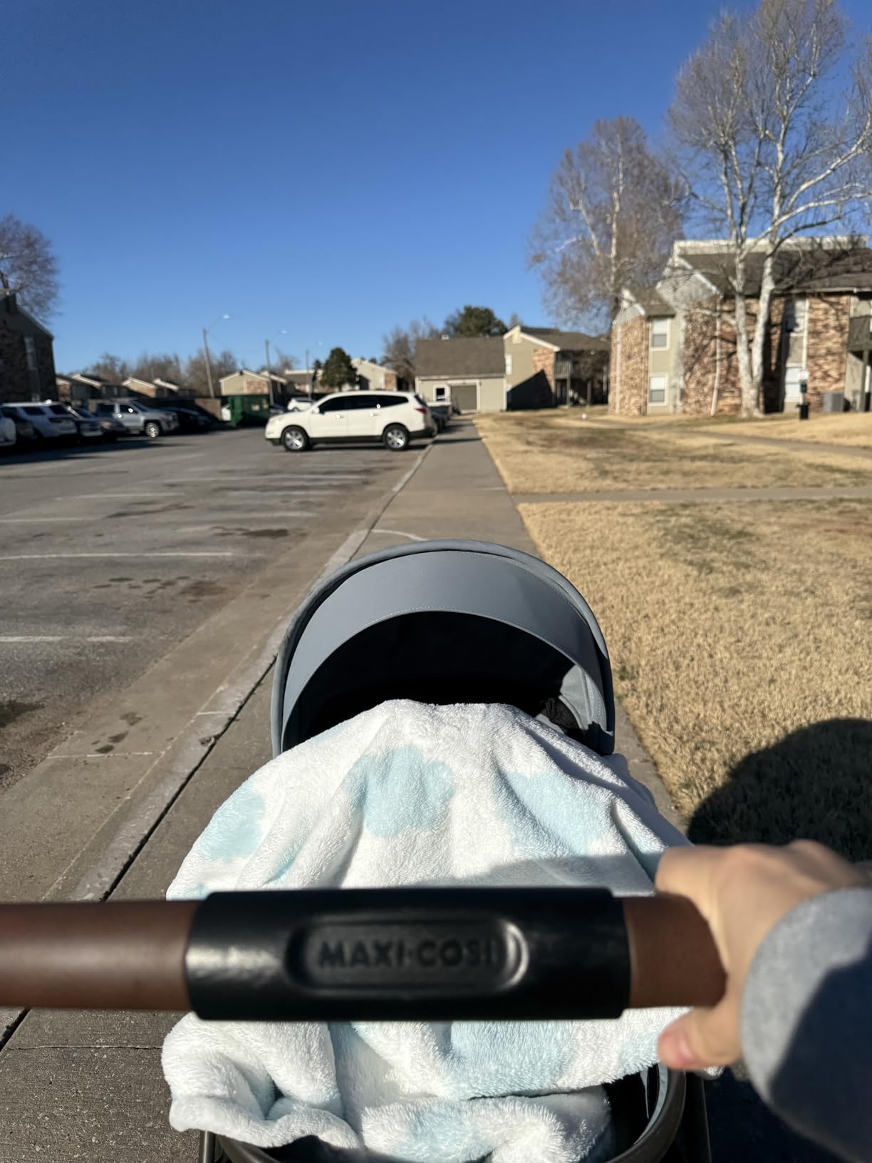 Maxi-Cosi Zelia Luxe 5-in-1 Modular Travel System, Infant Car Seat and Stroller Combo, New Hope Navy customer photo 2