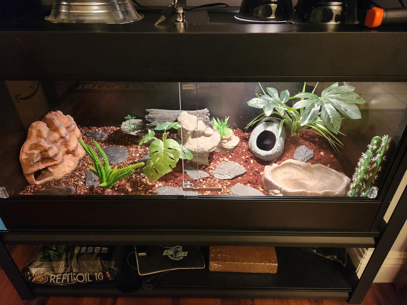 50 Gallon Reptile Enclosure, 36