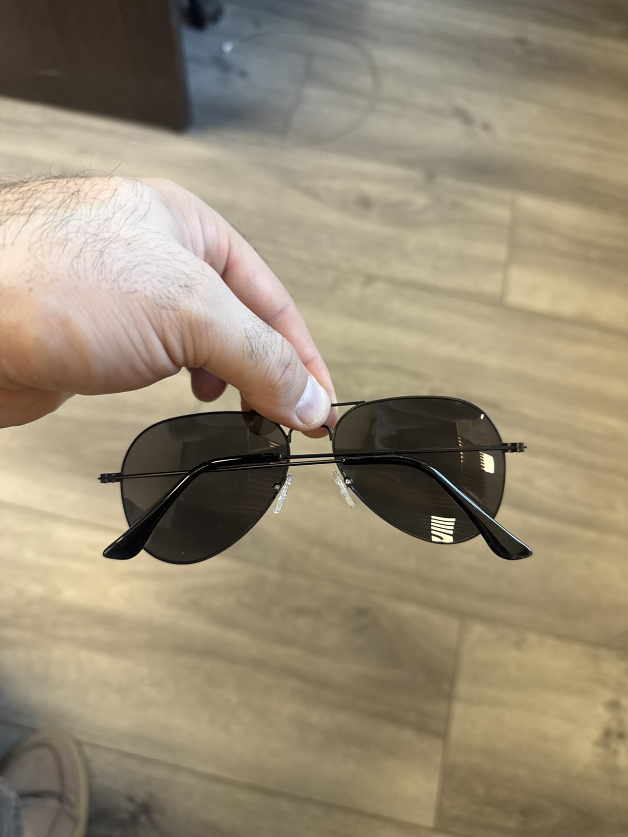 Polarized Sunglasses for Men, Lightweight Sun Glasses with UV Protection for Driving Fishing Golf customer photo 1