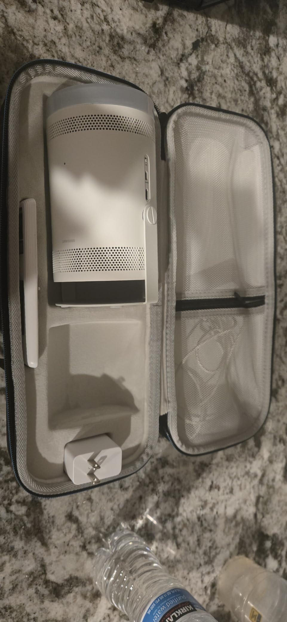 Carrying Case for Samsung The Freestyle Projector, Compatible with The Freestyle Smart Portable Projector/The Freestyle 2nd Gen Projector 360 All-Round Hard EVA Protection Storage Box Travel Bag customer photo 1