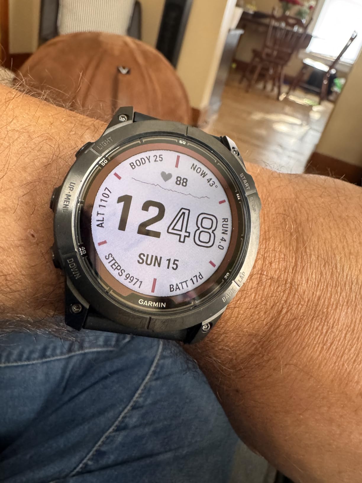 fēnix 7S Pro Sapphire Solar, Multisport GPS Smartwatch, Built-in Flashlight, Solar Charging Capability, Black customer photo 1