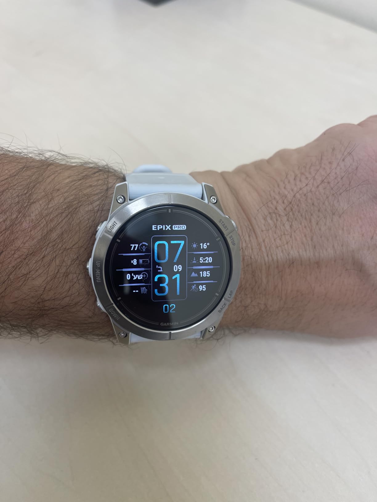 Garmin epix Pro (Gen 2) Sapphire Edition, 51mm, High Performance Smartwatch, Advanced Training Technology, Built-in Flashlight, Black customer photo 2