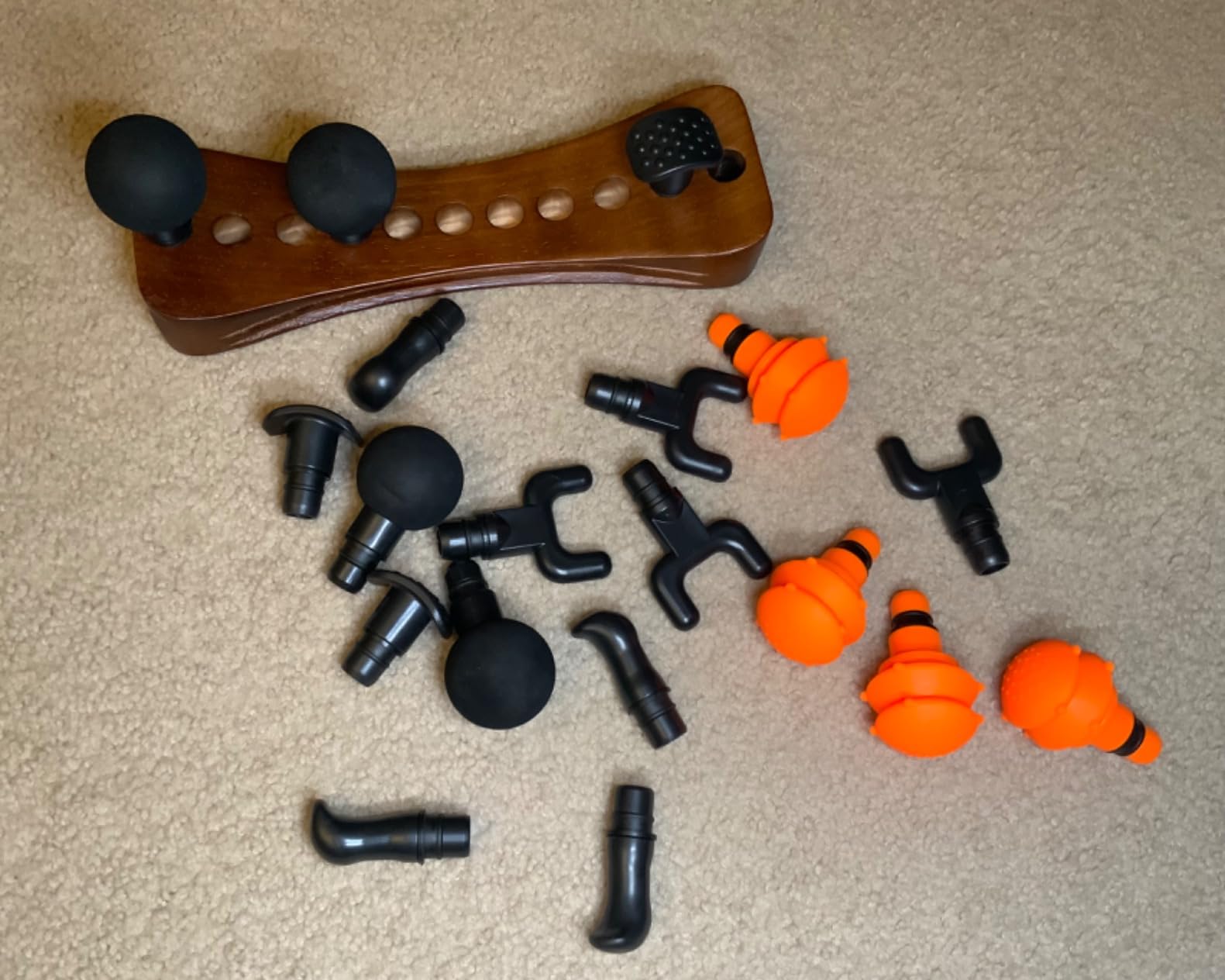 Psoas Muscle Release Tool, Neck Back Psoas Hip Stretcher, Hip Hook Hip Flexor Release Massage Tool, Deep Tissuer Trigger Point Massager Tool with Adjustable 5 Types 20 Massage Heads customer photo 2