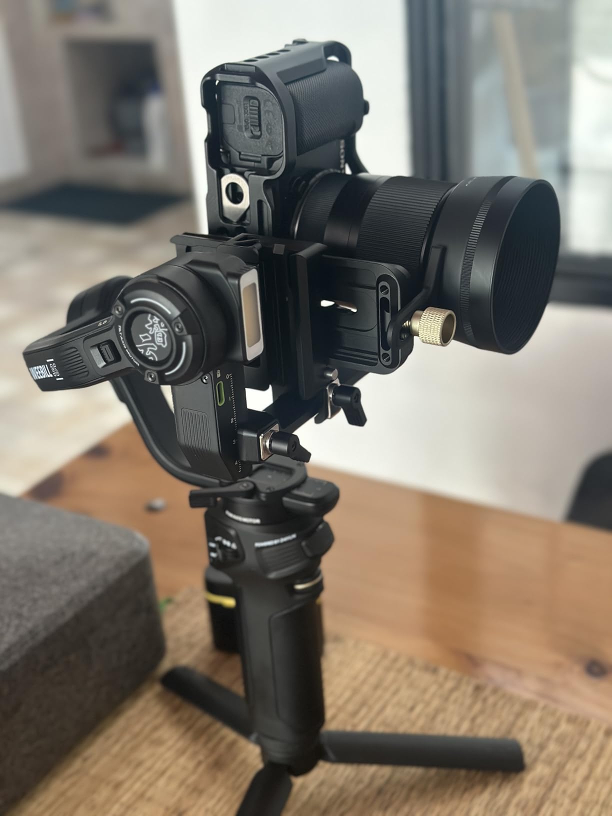 ZHIYUN Weebill 3S Combo Gimbal Stabilizer for DSLR and Mirrorless Camera Canon/Nikon/Sony/Panasonic/Fujifilm, Native Vertical Shooting, Extendable Sling Grip customer photo 2