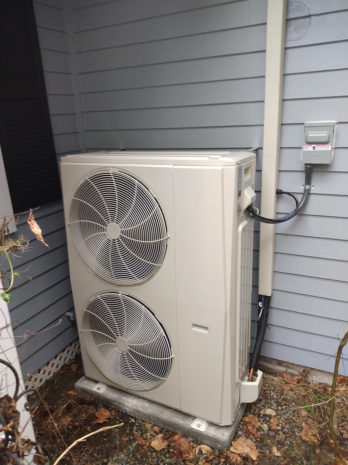 Senville 3 Ton Central Air Conditioner Heat Pump Split System, 36,000 BTU, Inverter, Variable Speed, 10KW AUX, 208/230V customer photo 2