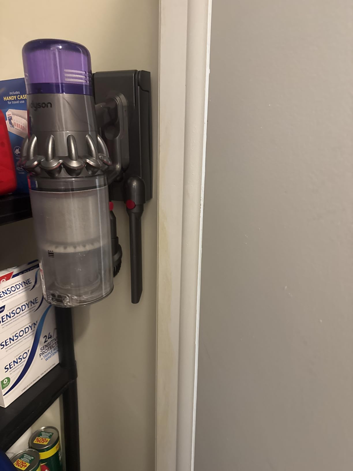 V11 Cordless Stick Vacuum, Large, Nickel/Blue customer photo 2