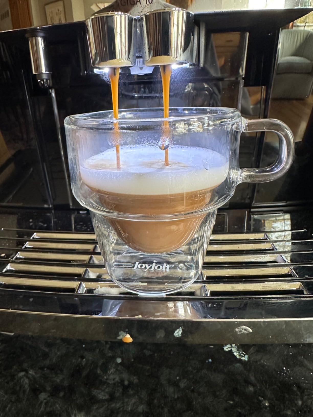 Jura GIGA 10 Diamond Black Automatic Coffee Machine customer photo 1