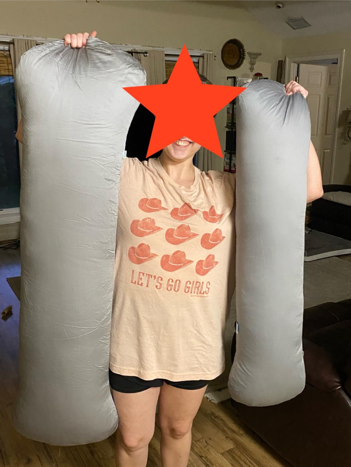Weighted Body Pillow 6.5lbs - Weighted Pillow for Deeper Sleep (41