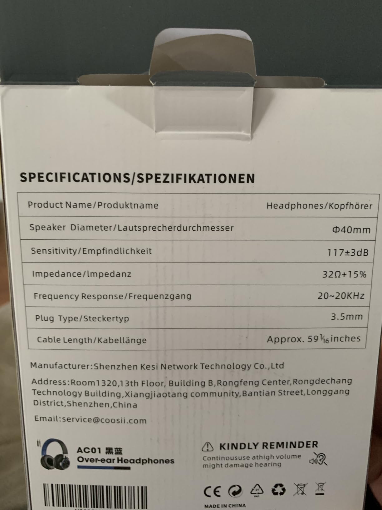 Soundcore by Anker Q20i Hybrid Active Noise Cancelling Headphones, Wireless Over-Ear Bluetooth, 40H ANC Playtime, Hi-Res Audio (MCP returned different product: COOSII AC01 Over-Ear Headphones Wired) customer photo 1