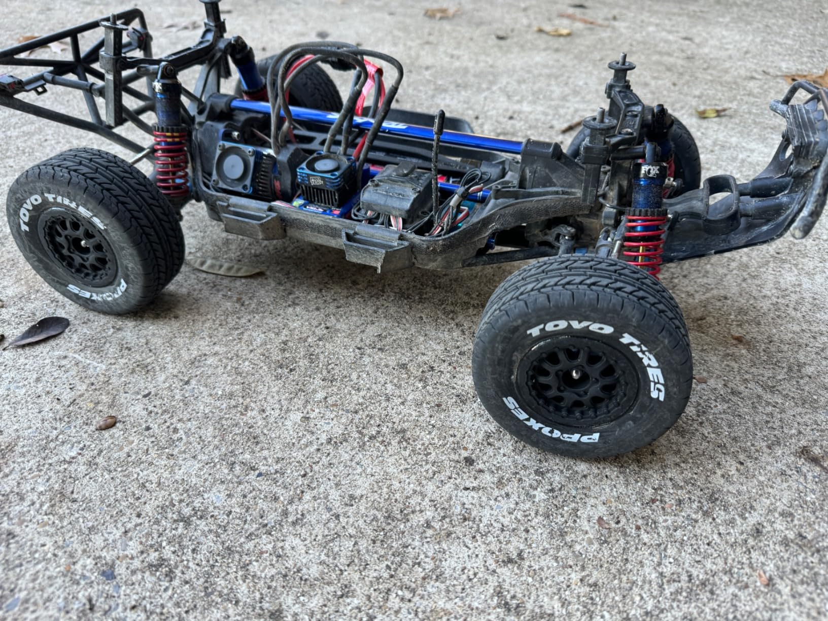 1/10 RC Short Course Truck Wheels and Tires with 12mm Hex 1:10 Scale Off Road Tyres for 1/10 RC Off-Road Car Traxxas TRX4 Slash Arrma Losi Tenacity Vkar 10sc Hpi RC Buggy Car 4PCS (B Tires) customer photo 1