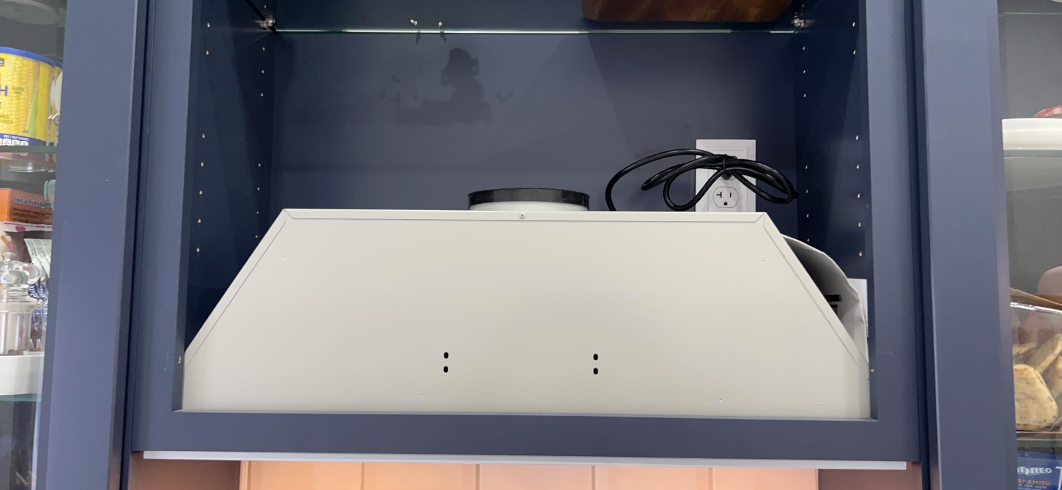 Hauslane Range Hood Insert 36 Inch, Hood Vent for Kitchen | Low Noise Performance, Professional-Grade Baffle Filters, LED Lamps, Stainless Steel Ductless Hood, Built in Range Hood 18.5