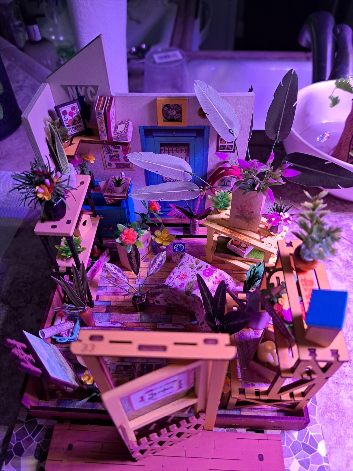 Rolife 3D Wooden Puzzles for Adults DIY Book Nook Kit 16