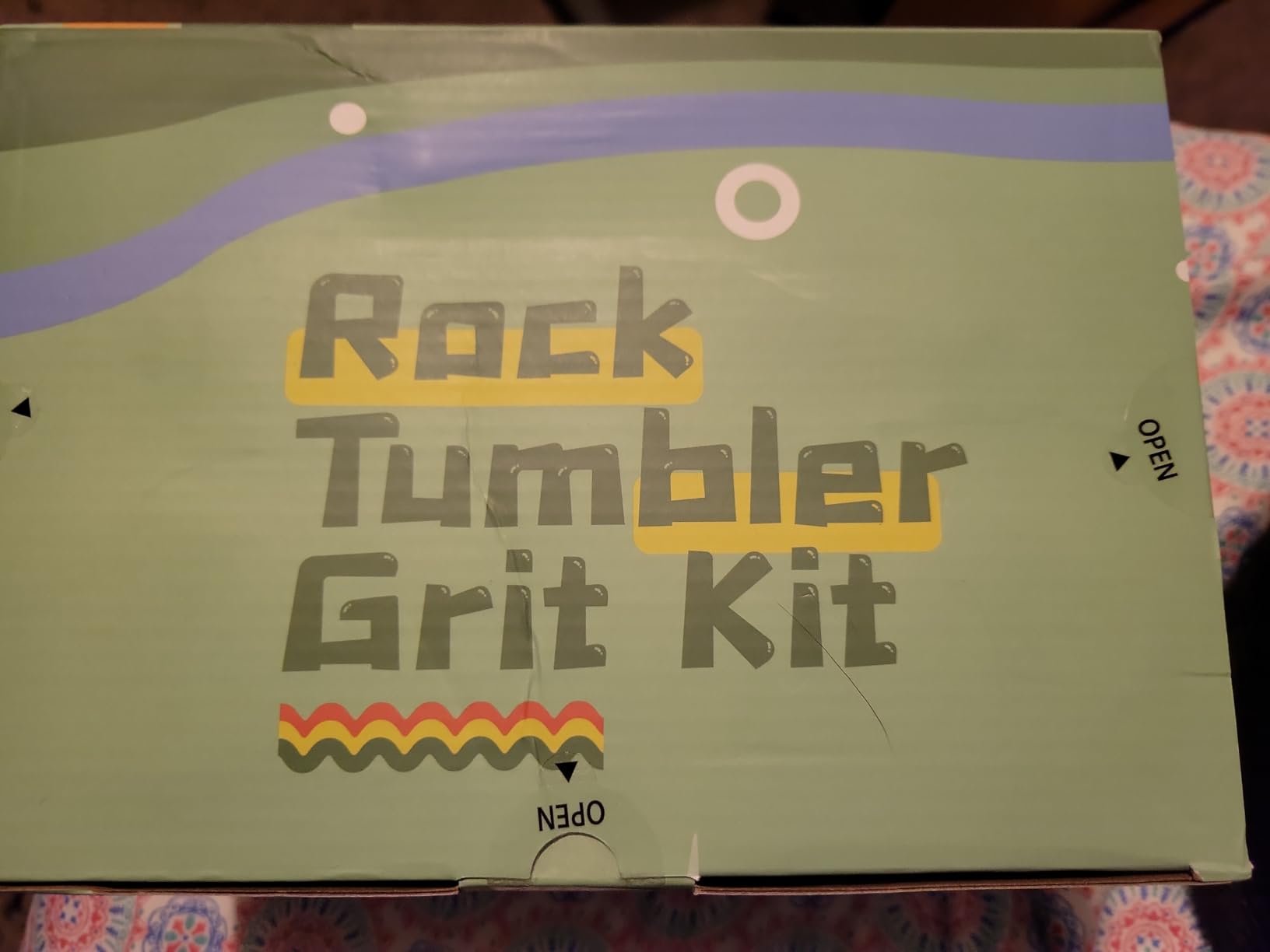 10 LBS Rock Tumbler Grit Set, Rock Tumbler Grit Refill Kit, Tumbling Media,4-Steps Supplies for Tumbling and Polishing Stones and Gems customer photo 2