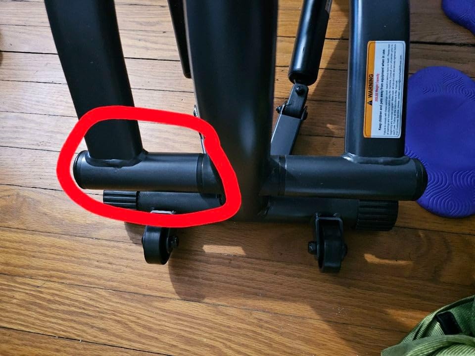 Sunny Health & Fitness Power Stepper | Folding Climbing Stepper, Adjustable Step Height, SunnyFit App, Hydraulic Resistance, Pulse Sensors, Device Holder customer photo 2