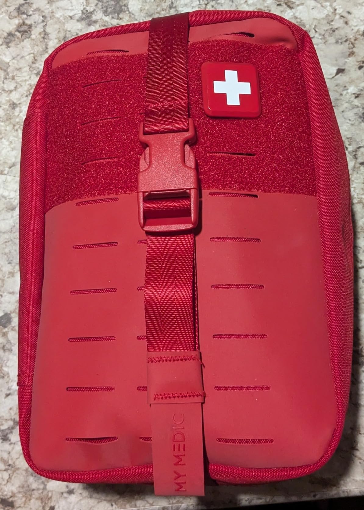 MY MEDIC MyFAK PRO Ifak First Aid Kit - 140 Life Saving Trauma and Medical Items - HSA FSA Home Medical Kit for Camping or Car - Red customer photo 1