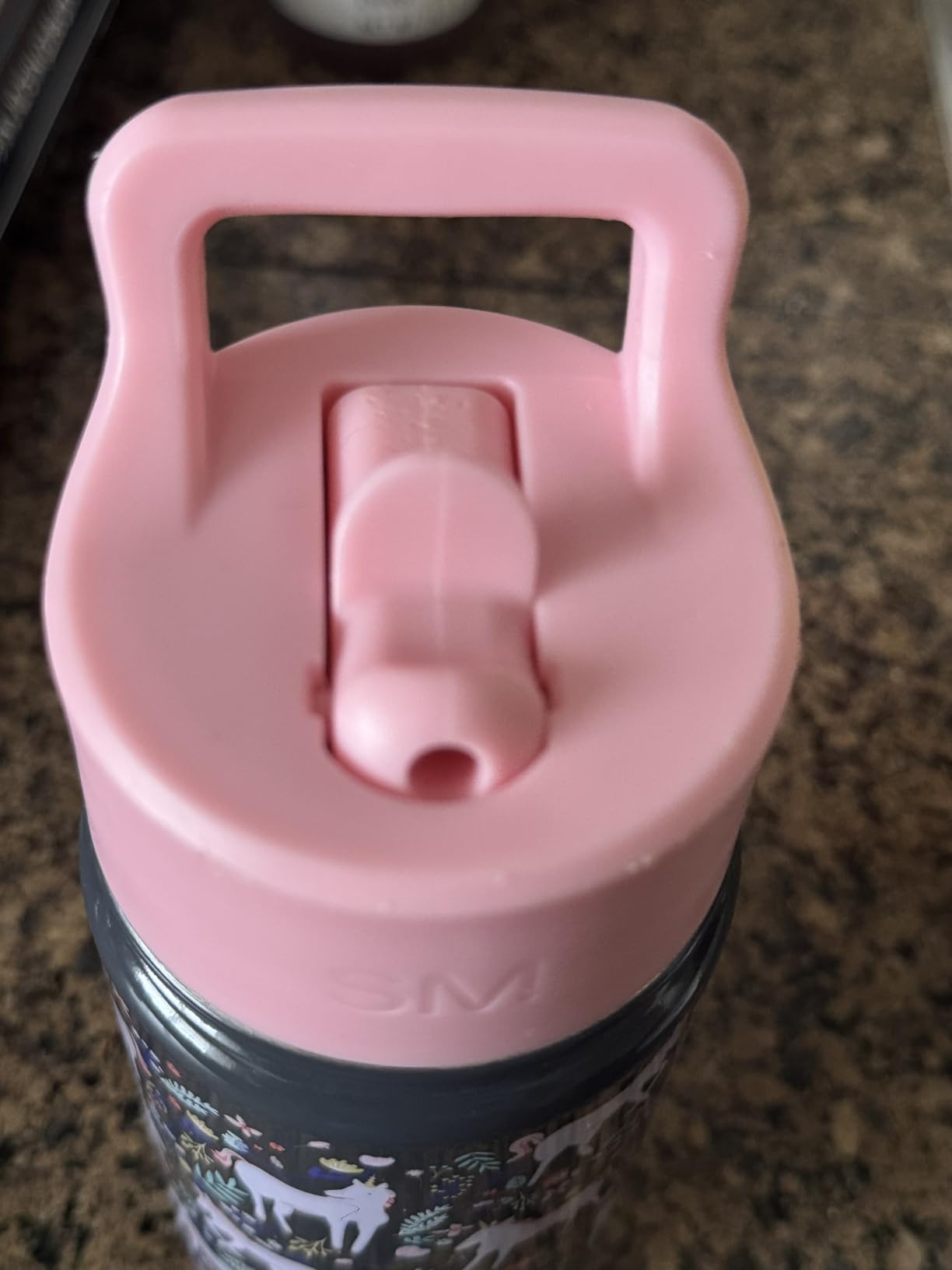 Simple Modern Kids Summit Water Bottle with Straw Lid | 14oz Stainless Steel Cup Insulated Tumbler for Toddlers, School | Confetti customer photo 1