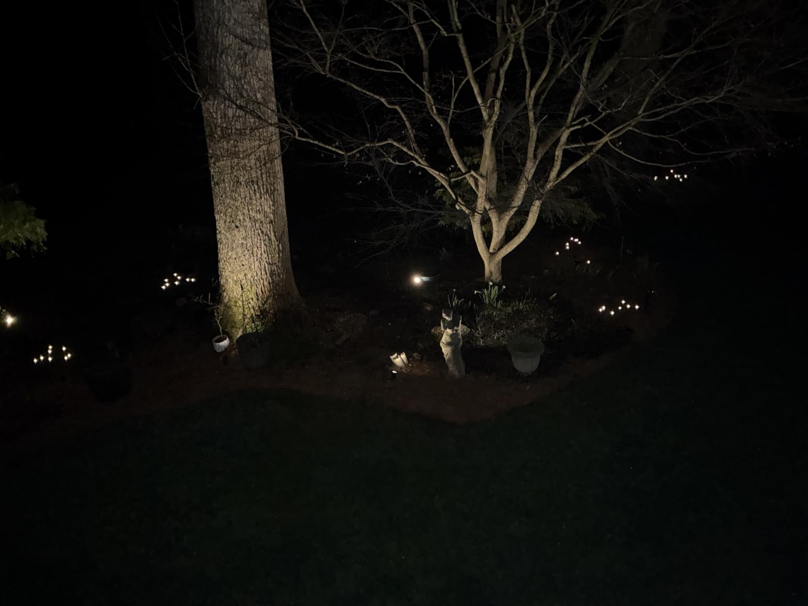 ASMAD Solar Lights Outdoor(6-Pack, 48 LEDs), Solar Garden Lights, Outdoor Decorations, Firefly Light for Patio Decor, Big Bulb, Unique Gifts for Women, Gifts for Grandma customer photo 2