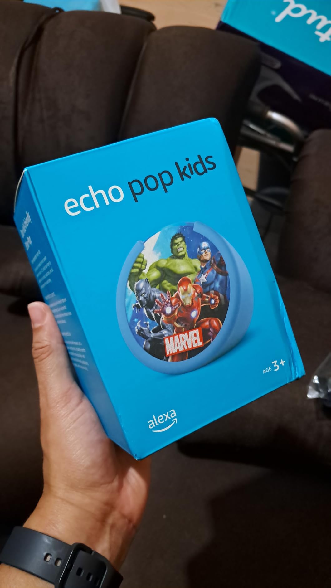 Echo Pop Kids (newest model), Designed for kids, Alexa+, parental controls, Includes 6 months of Amazon Kids+, Disney Princess customer photo 2