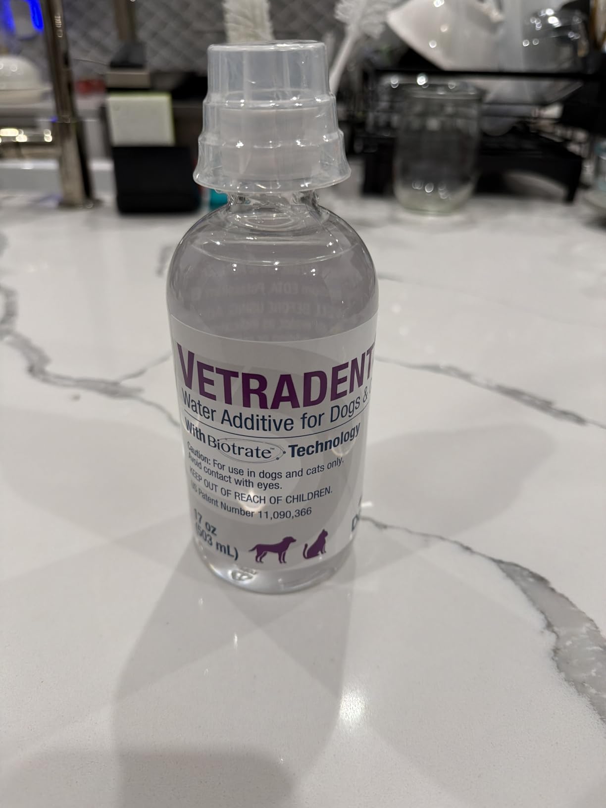 Vetradent Water Additive for Dogs & Cats, 17 oz - Veterinary Formula customer photo 1