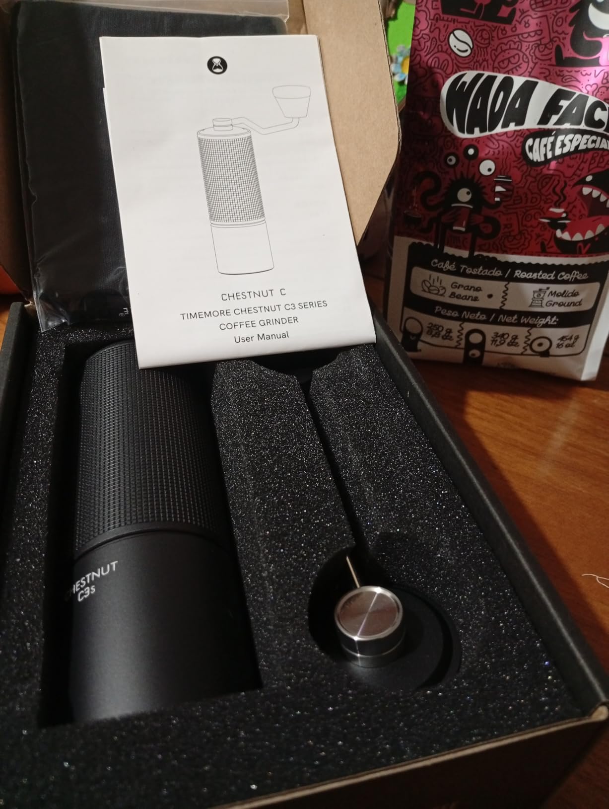 TIMEMORE Chestnut C3S Manual Coffee Grinder customer photo 2