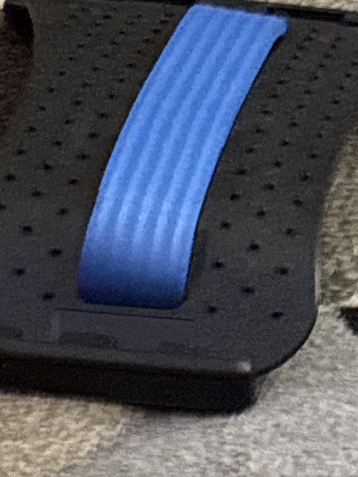 Back Stretcher for Lower Back Pain Relief, 4 Level Adjustable Lumbar Cracker Board Massager, Stretching Device for Scoliosis, Sciatica (Blue) customer photo 2