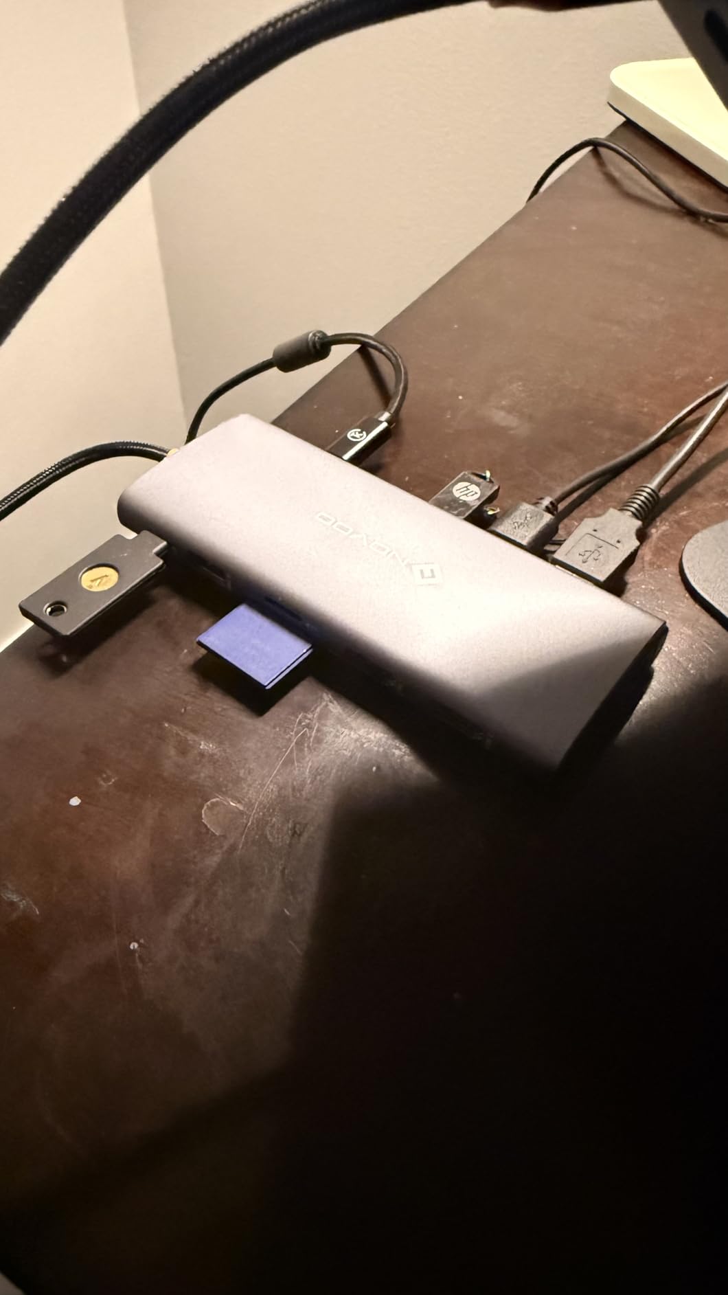 Anker USB C Hub 4 Ports, Multiple USB 3.0 Hub with 5Gbps Data Transfer, Extender for Type C Port Laptop, PC, Desktop and More (2 ft USB-C Connector, Charging Not Supported) customer photo 1