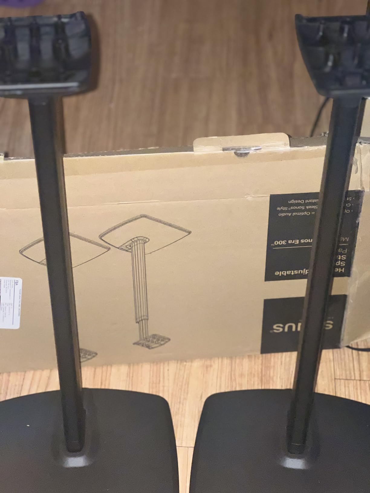 Sanus Height Adjustable Speaker Stand for Sonos Era 300™ - 17
