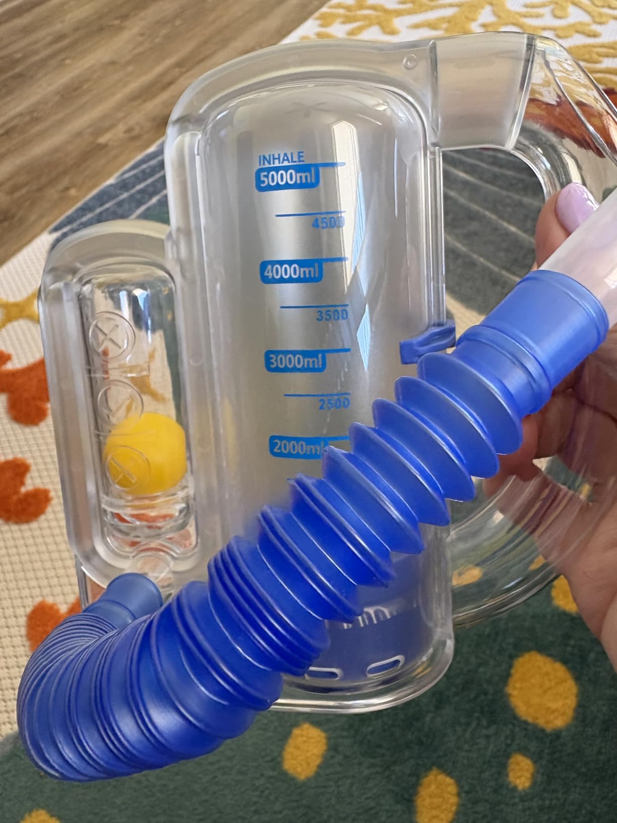 Incentive Spirometer Adult, Breathing Exercise Device for Lungs, Breathing Trainer customer photo 2