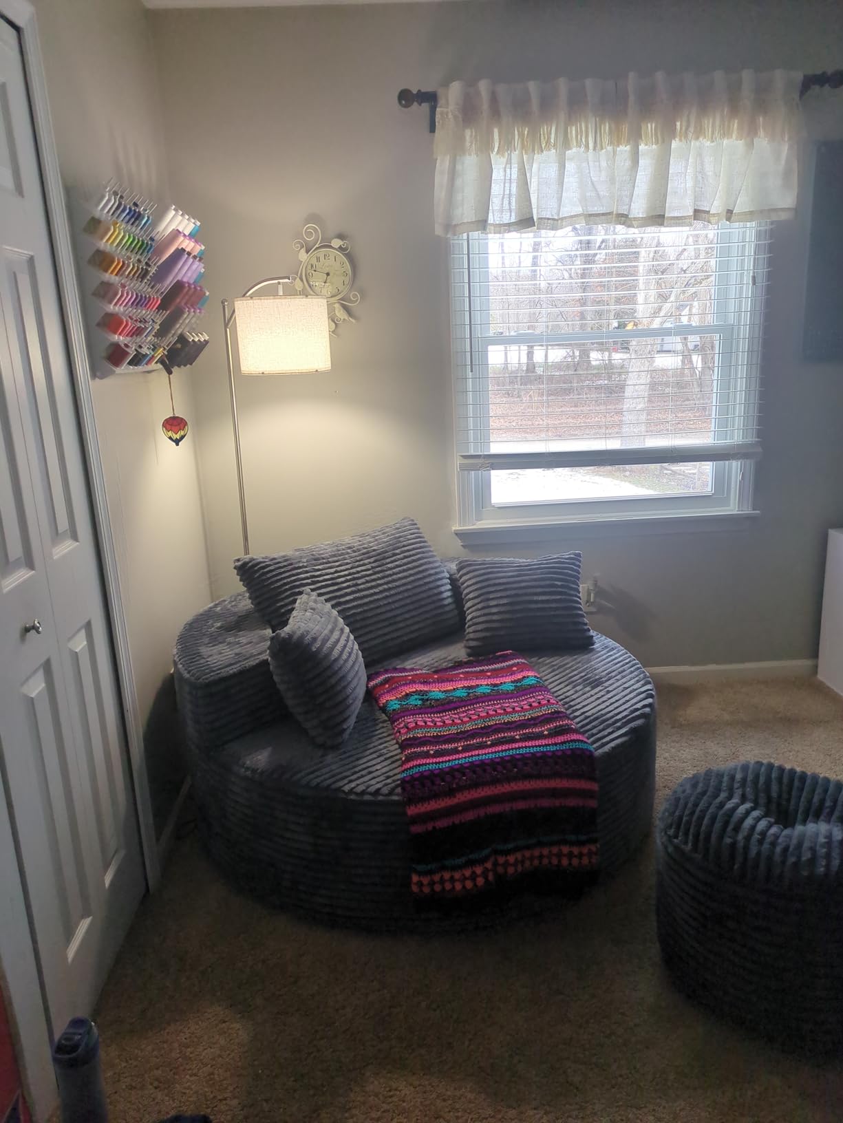 SUNMORY Arc Floor Lamp, Modern Floor Lamp with 3 Color Temperatures Bulb customer photo 2