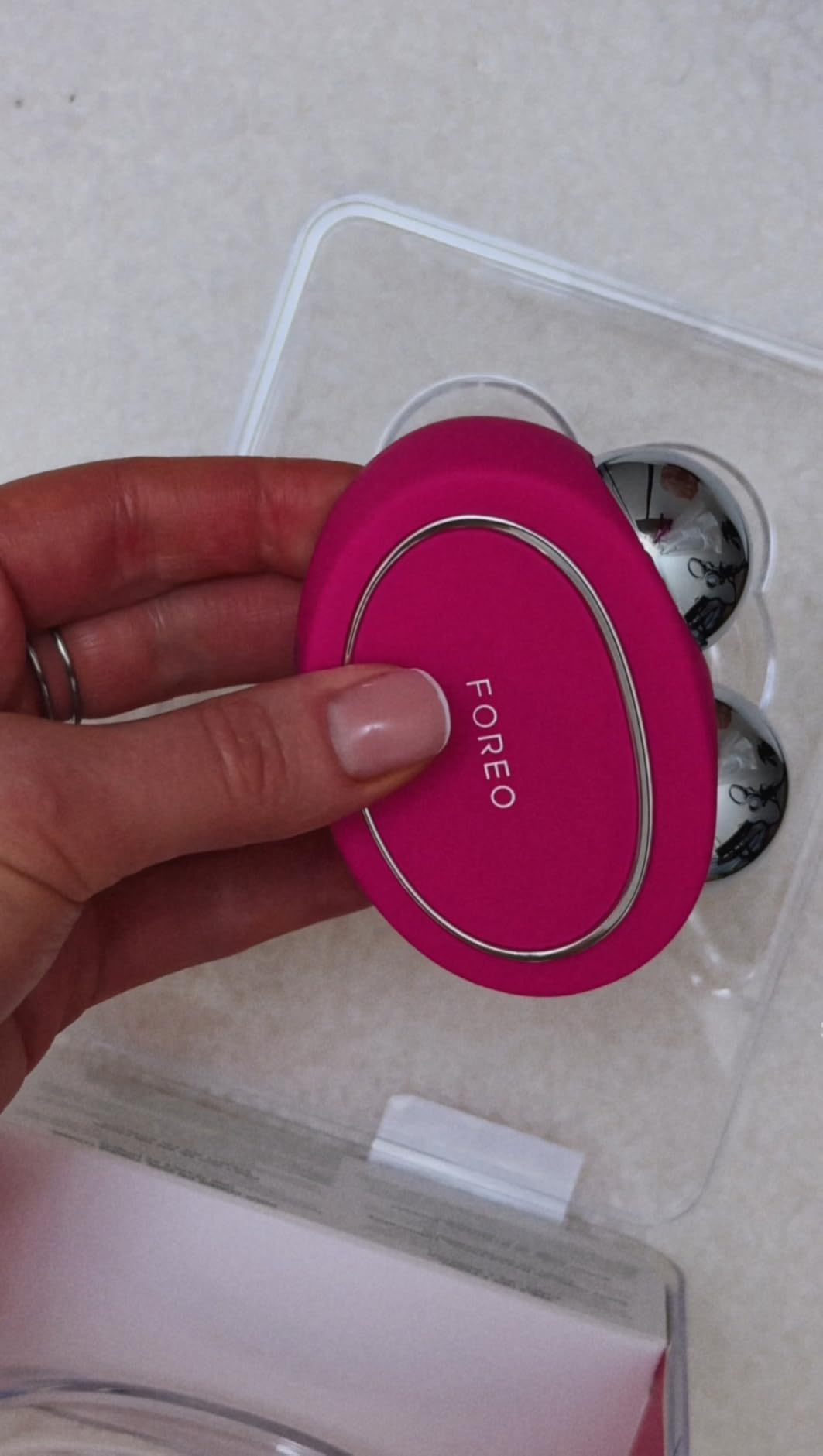 FOREO Bear 2 Advanced Microcurrent Facial Device - Lifting & Toning customer photo 2