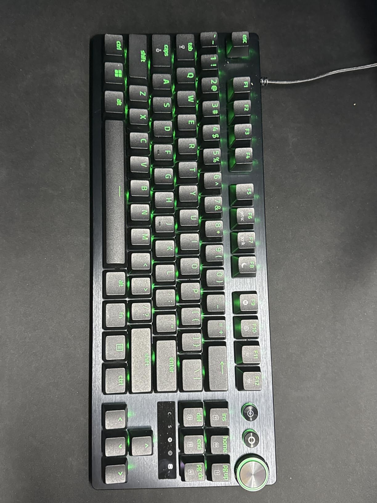 Razer Huntsman V3 Pro Mini 60% Esports Gaming Keyboard: Analog Optical Switches - Razer Snap Tap - Rapid Trigger - Adjustable Actuation - Dual-Purpose Mod Keys - Doubleshot PBT Keycaps - Black customer photo 2