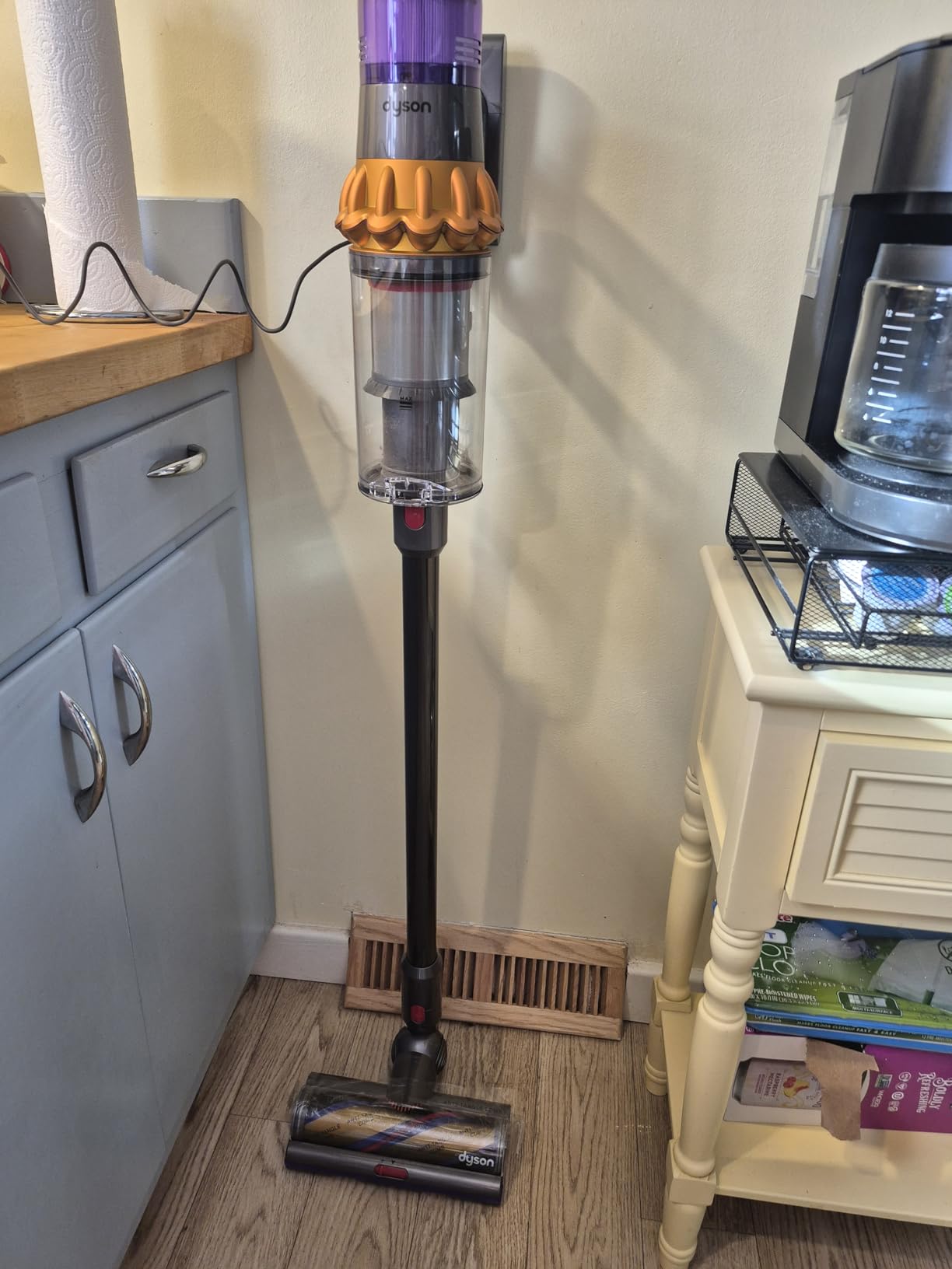 Dyson Ball Animal 2 Origin Upright Corded Vacuum Cleaner: HEPA Filter, Height Adjustment, Self-Adjusting Cleaner Head, Telescopic Handle, Rotating Brushes (Blue) (Renewed) customer photo 2