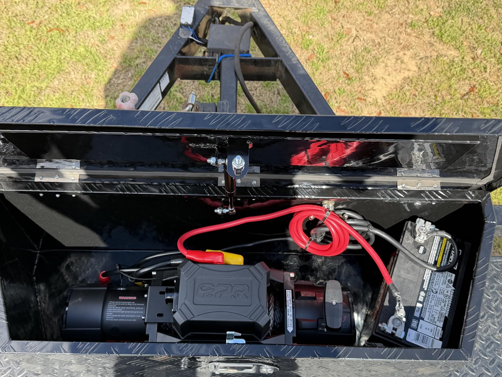 OPENROAD 4500 lb ATV/UTV Winch,12V Towing Off-Road Electric UTV Winch with 1/4