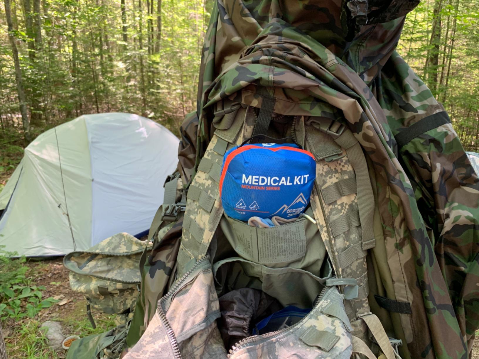 Adventure Medical Kits Mountain Series Medical Kit - Hiker - Emergency Medical First Aid Kit - for 2 People for 2 Days - Comes with a Trauma Pad, Medicine, Guide Book & More - Sunset customer photo 1