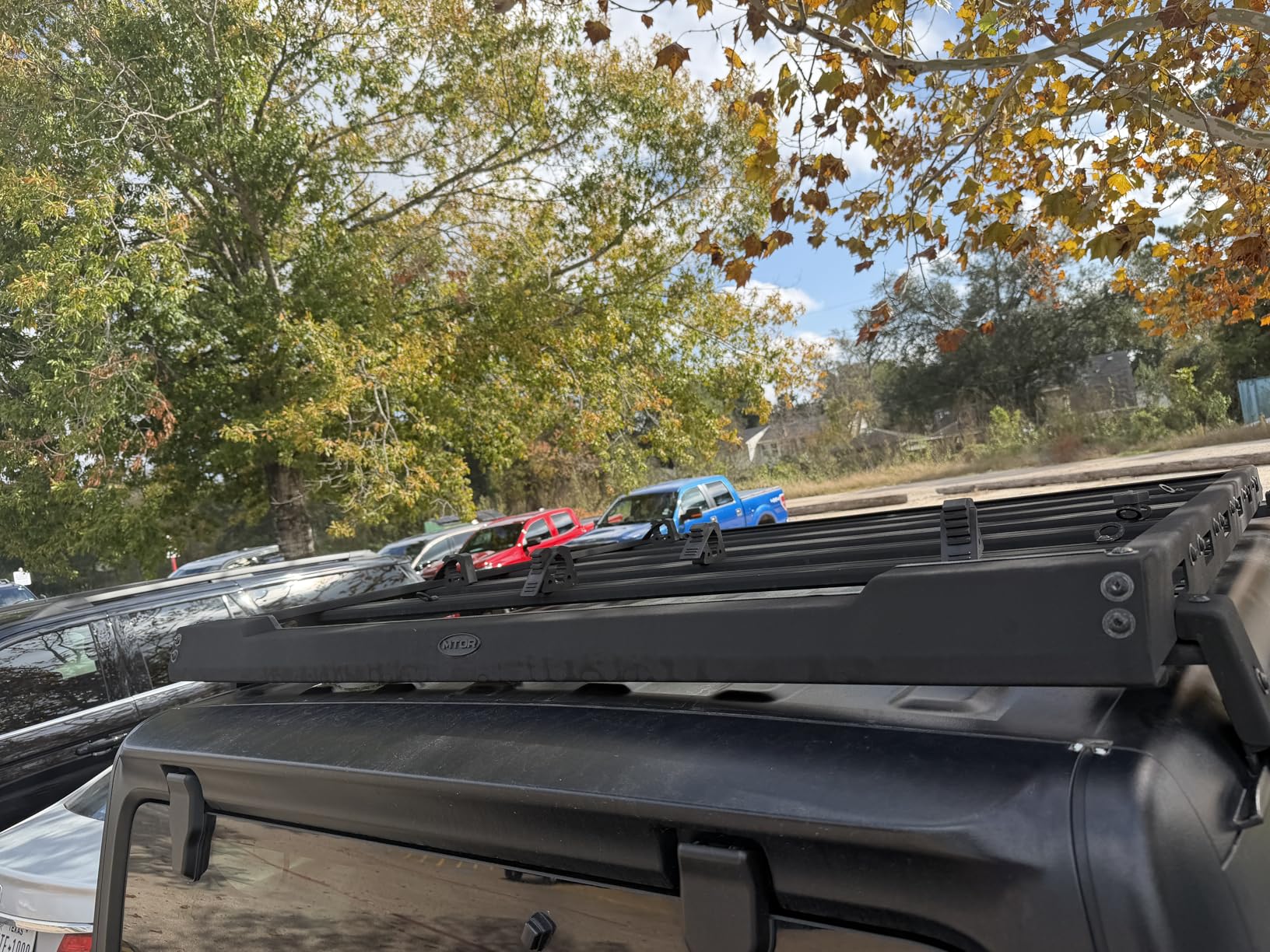 Hooke Road JK Roof Rack Aluminum Crossbars Overland Cargo Carrier for 2007-2018 Jeep Wrangler JK 2/4 Doors (Hard Top Only) customer photo 1