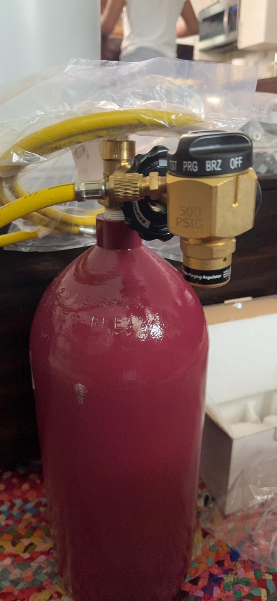 VN-500 Nitrogen Purging Regulator customer photo 2