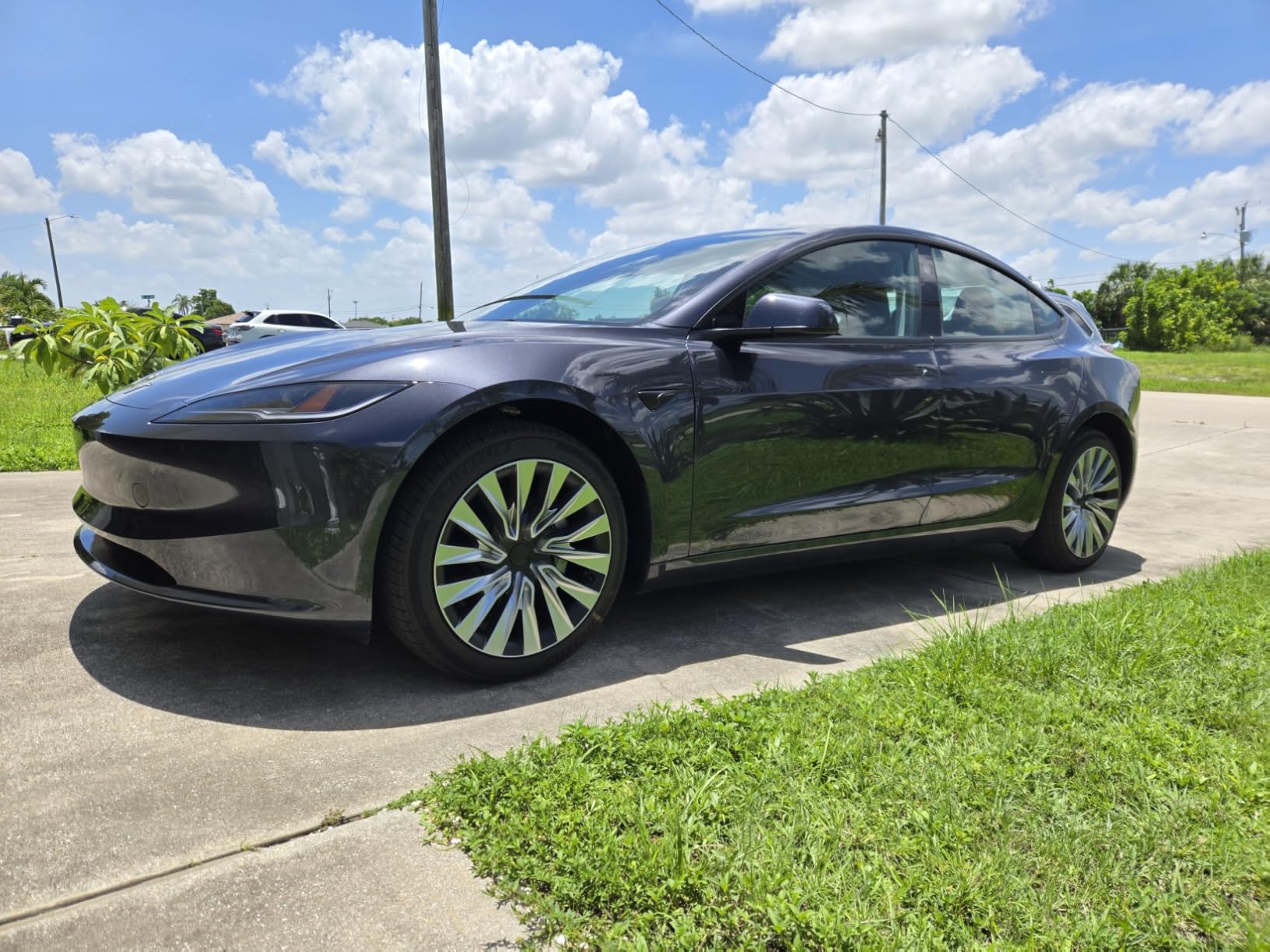 BASENOR Tesla Model Y Wheel Covers 19 Inch Hubcaps Replacement Hub Caps OEM Rim Protector (Proprietary Design) Black Wheel Caps Car Protection for Tesla Exterior Accessories customer photo 1