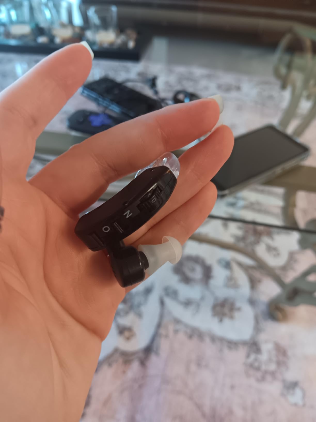 Behind the Ear Sound Amplifier - BTE Hearing Ear Amplification Device and Digital Sound Enhancer PSAD for the Hard of Hearing, Noise Reducing Feature, Gold customer photo 1