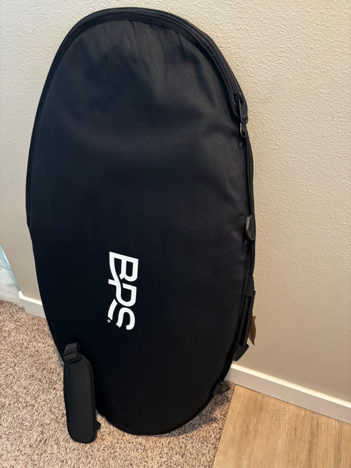 BPS New Zealand 'Flame' - High Performance Wooden Skimboard with Custom Traction Pads - with Optional Padded Carry Bag Made from Recycled Plastics - for Kids or Adults, Choose from 4 Colors customer photo 2