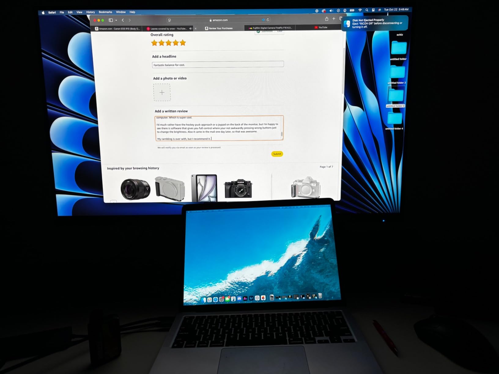 ViewSonic VP3456A 34 Inch Ultrawide QHD 1440p Curved Monitor with 100W USB C, Ethernet RJ45, FreeSync, USB Hub, 100% sRGB, 14-bit 3D LUT customer photo 1