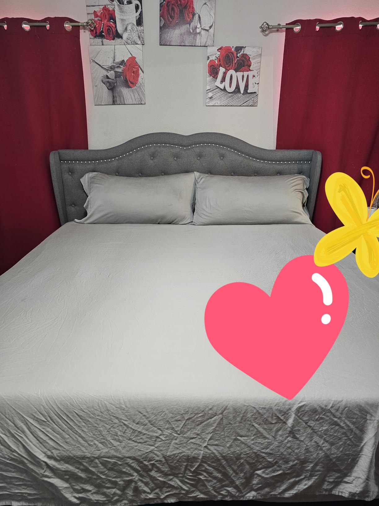 DECOLURE 100% Viscose Derived from Bamboo Sheets King Size - Luxury 6 Pc Naturally Cooling Sheets, Ultra Soft Bed Set - Deep 17