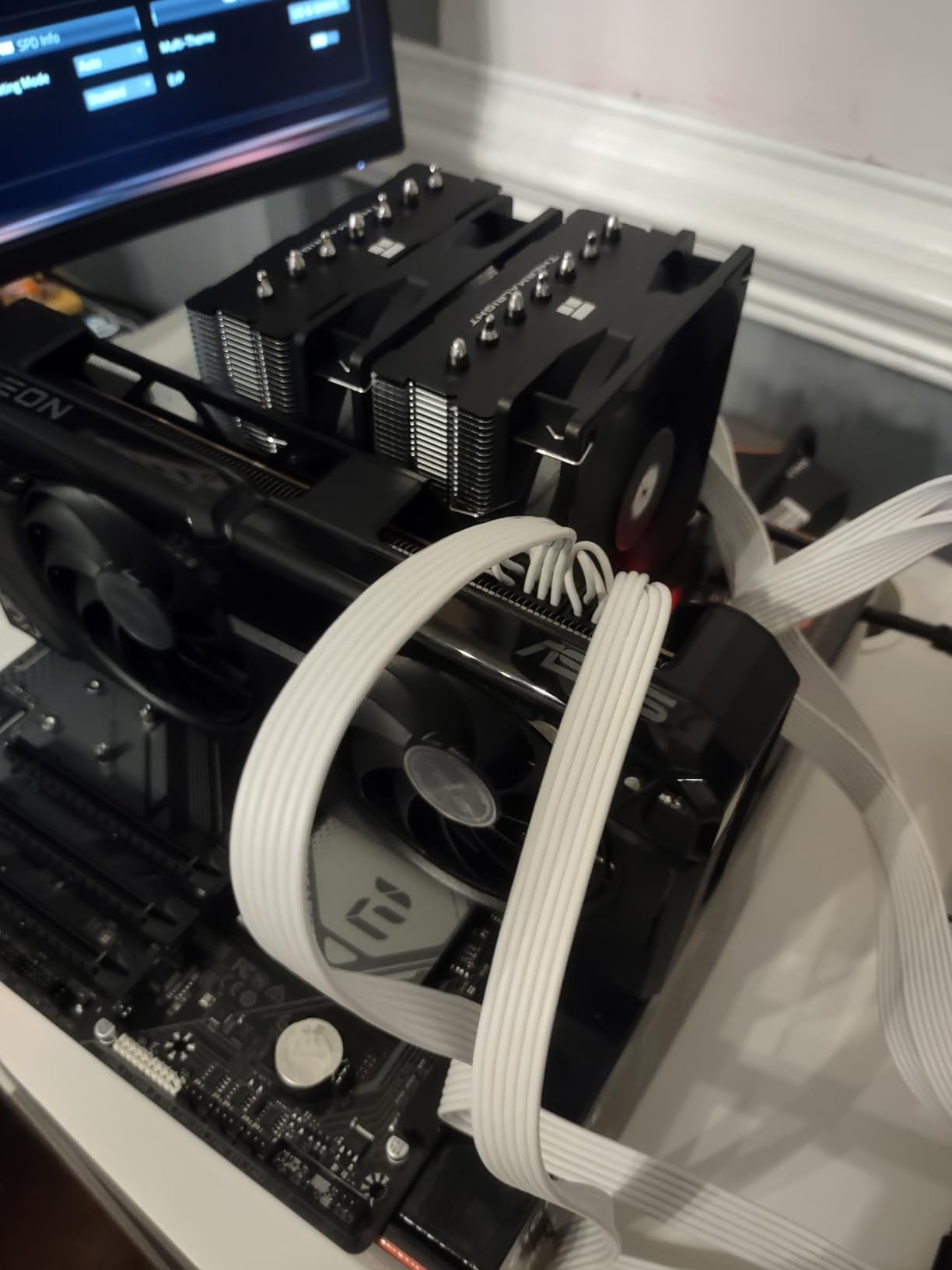 ASUS Dual Radeon RX 7800 XT OC Edition 16GB GDDR6 (PCIe 4.0, HDMI 2.1, DisplayPort 2.1) customer photo 2