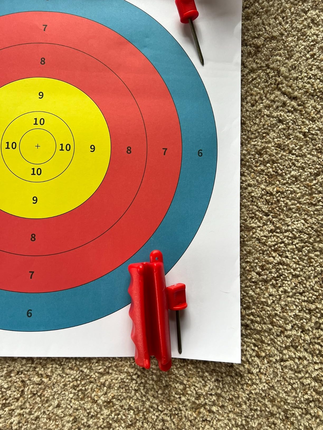 MOLFUJ Archery Targets Paper, 20pcs/50pcs Bow and Arrow Targets for Hunting Backyard, Archery Target Practice Accessories customer photo 2
