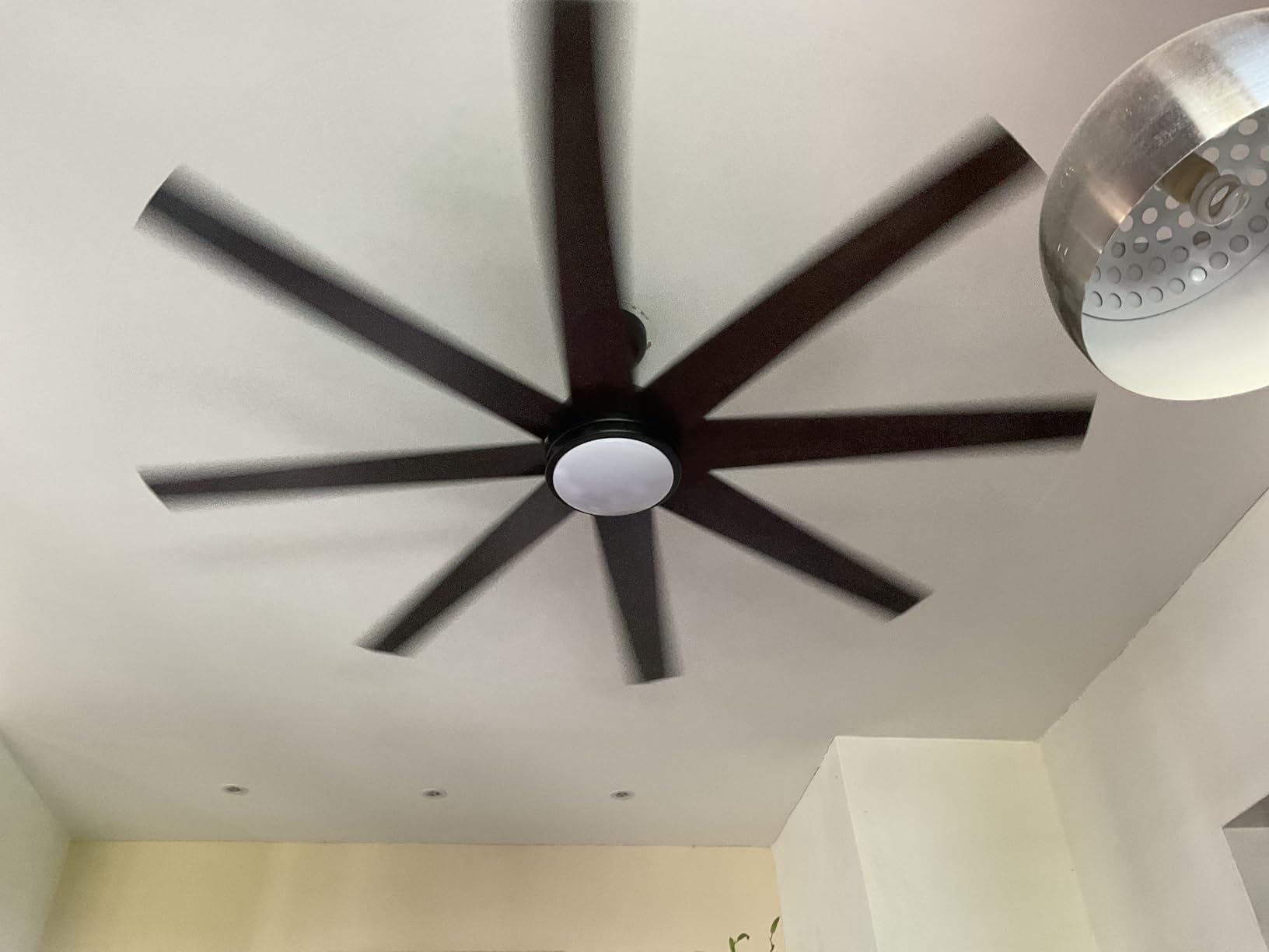 Fanbulous 65 Inch Black Ceiling Fans with 3CCT Lights and Remote customer photo 1